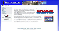 Desktop Screenshot of hvacmaestro.com